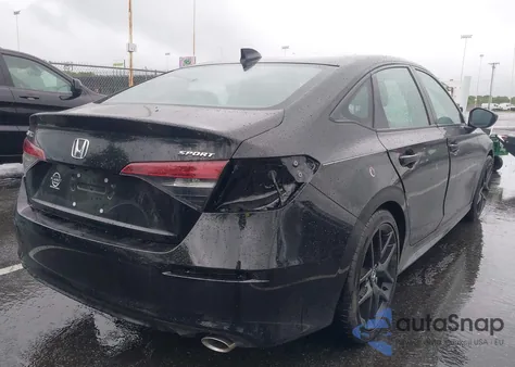 2025 Honda Civic Sport from USA, damaged, VIN 2HGFE2F5XSH524329